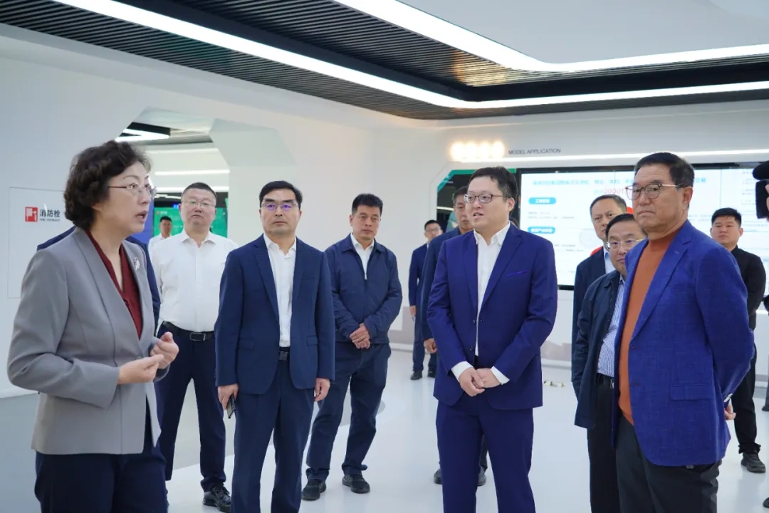 青岛市委副书记、市委统战部部长张惠一行莅临太阳集团tyc4633调研指导